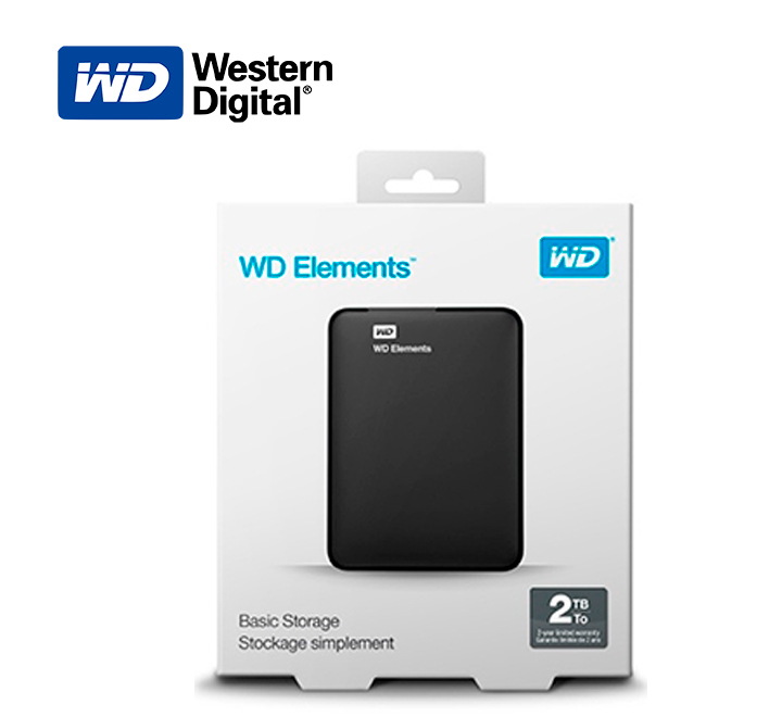 Deshabilitar viernes desaparecer DISCO DURO EXTERNO WESTERN DIGITAL ELEMENTS BLACK 2TB USB 3.0 – PC System  Store